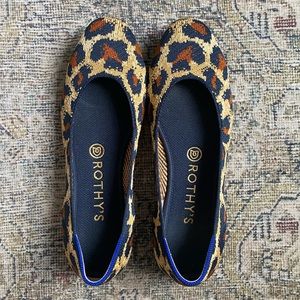Rothy’s The Square, Leopard, Size 8.5